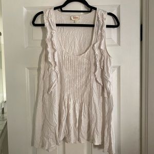 Anthropologie Deletta cream tank